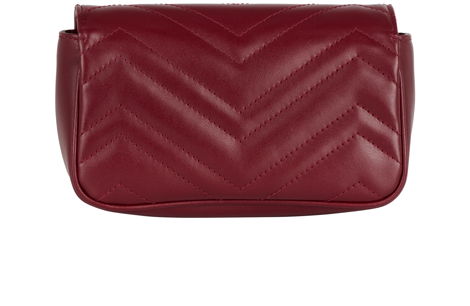 Mini Marmont, &pound;650, Handbags, Burgundy, Leather, Back view